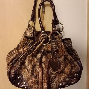 Snake skin Purse